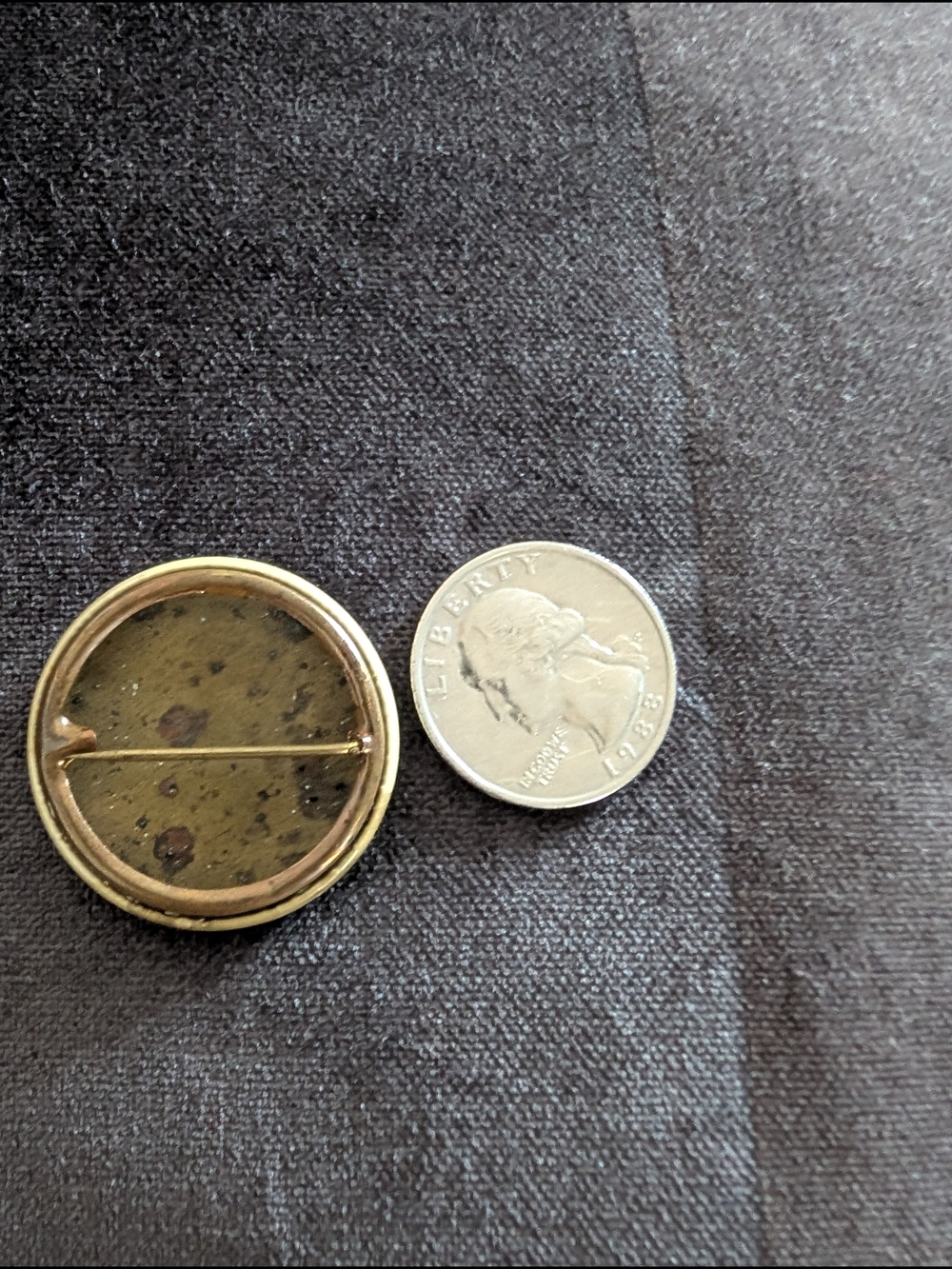 Antique Photo Button - Picture 4 of 4